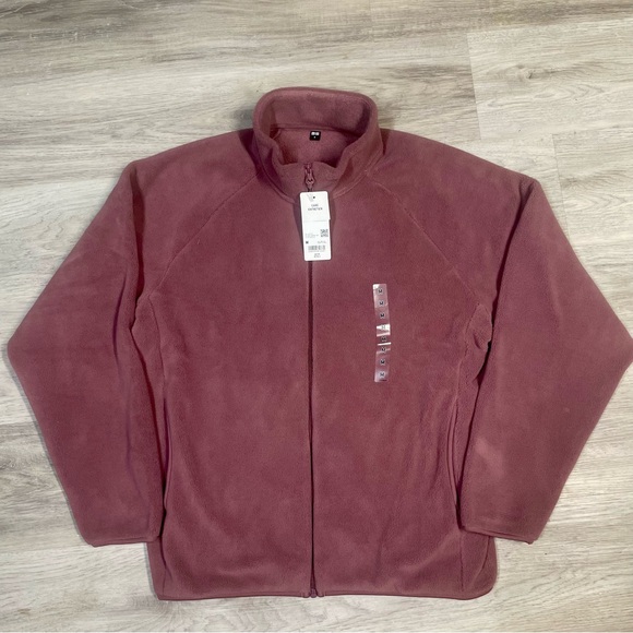 Uniqlo Other - Uniqlo Men's Maroon Fleece Jacket BNWT size M